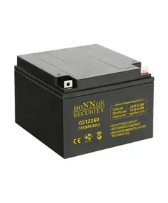 HONNOR SECURITY AGM akkumulátor, 12V / 26Ah, zárt, gondozásmentes