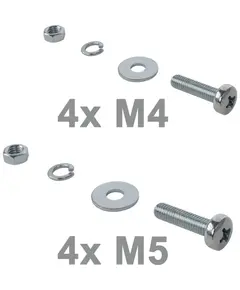 PULSAR USH-1 oszlopra szerelhető tartó konzol hermetikus házakhoz állítható 270 mm-ig horganyzott acél IP66