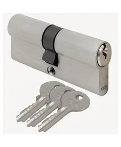 YALE ASSA ABLOY - Yale 150 Series Essential Security – Kétoldalas cilinder zárbetét (30/30, szatén nikkel)