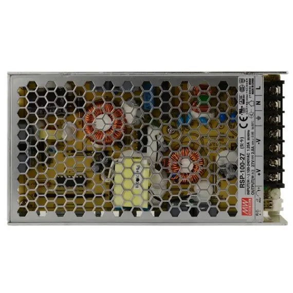 PULSAR RSP-100-27 27V 100W 3,8A IP20 Fémházas Tápegység Professzionális Kivitel
