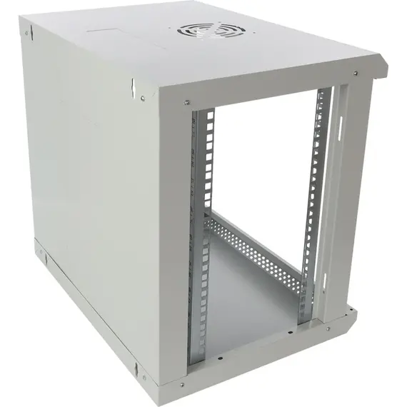 PULSAR 9U / 19” RACK cabinet, wall mounted, ready to assemble, grey, 540x400