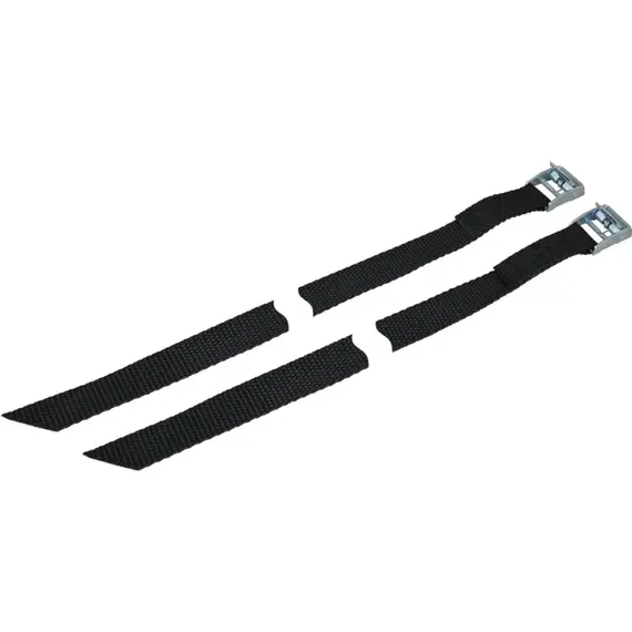 PULSAR ZPR rögzítőpánt készlet professzionális felhasználásra fekete 2 db fém csat 400 mm hossz IP20