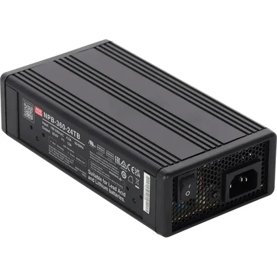 PULSAR 27,6 V/364,8 W/12 A-es akkumulátor-töltő
